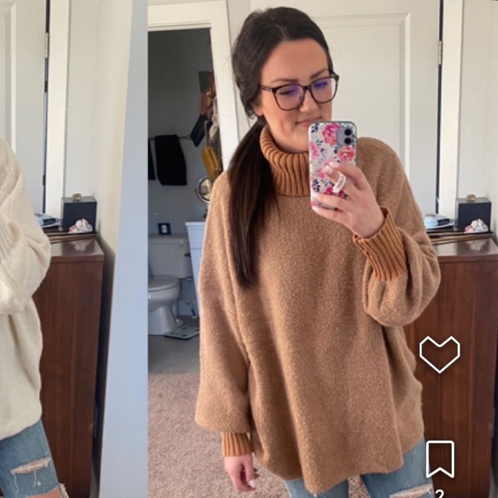 Aerie oversized chunky sweater size Small